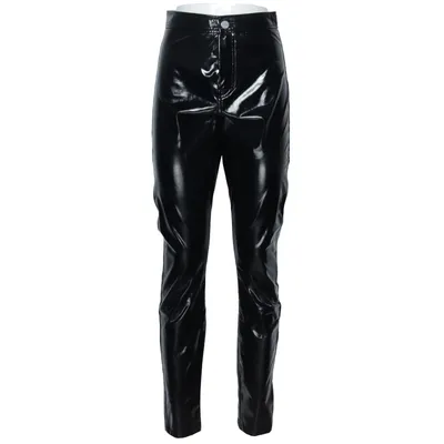 Lackbyxor (Svart) från ASOS Denim Elastan, Polyester