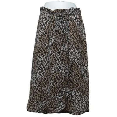 Wrap skirt (Brown, Black, White) from Typical Jill