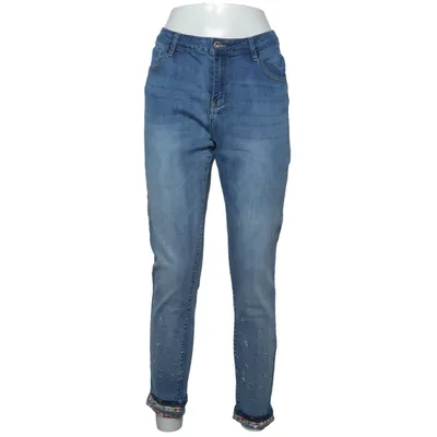 Jean (Bleu) de Onado Coton, Élasthane, Polyester