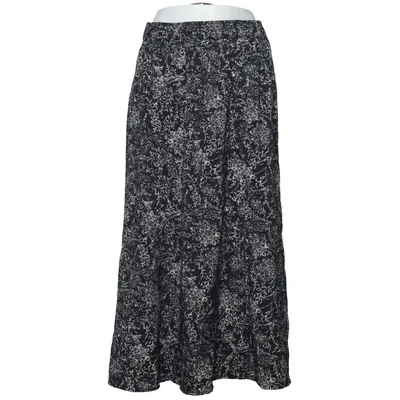 Maxi skirt (Black, White) from Jonas Nielsen Polyamide, Viscose