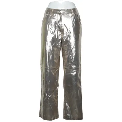 Hose (Metallic Pu Pants) von Costes Studio Polyester, Polyurethan