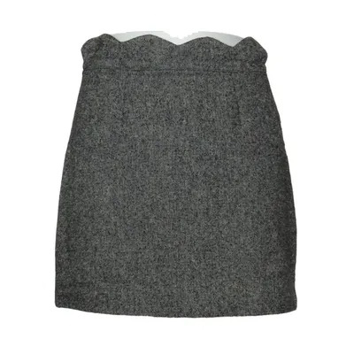 Nederdel (Grå, Flerfarvet) fra Cooperative Bomuld, Polyester, Uld