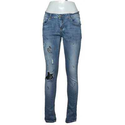 Jeans (Blau) von Rose Player Baumwolle, Polyester