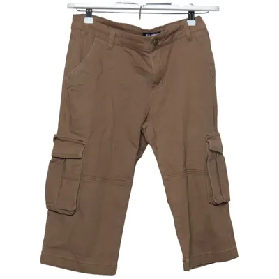 Cargo pants (Beige) from Flamingo Cotton, Elastane