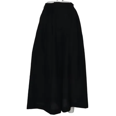 Pantalon patte d'éléphant (Noir) de Acler Élasthane, Polyester, Tencel, Laine
