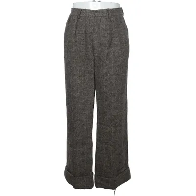 Suit pants (Brown) from Acne Studios Acetate, Cotton, Linen, Polyester, Viscose, Wool
