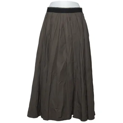 Maxi rok (Groen) van Plein Sud Katoen, Metallvezel, Polyamide