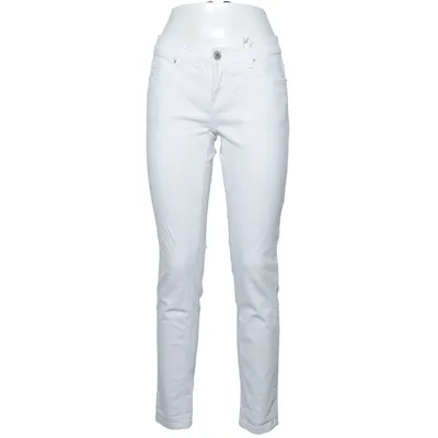 Jeans (Hvid) fra Fresh Made Bomuld, Elastan