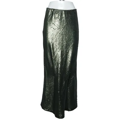 Maxi skirt (Green) from Zara Polyester