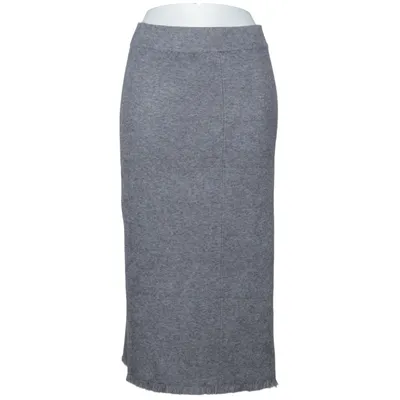 Skirt (Gray) from Louise Orop Modal, Polyamide, Polyester, Wool
