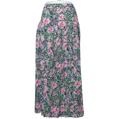 Jupe longue (Rose, Vert, Multicolore) de Neon Rose Polyester