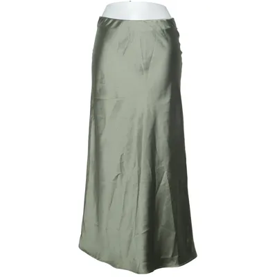 Maxi skirt (Green) from Zara Elastane, Polyester