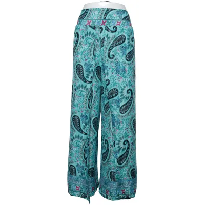 Palazzo pants (Blue, Multicolored) from Sara Viscose