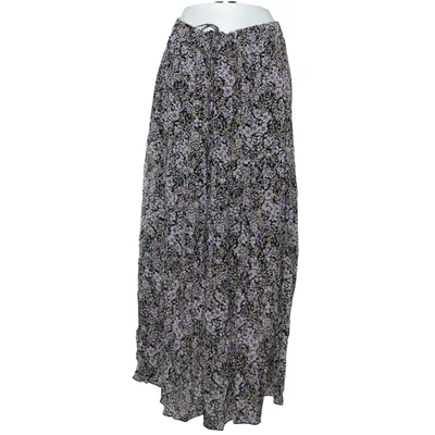 Maxi skirt (Black, Purple, Multicolored) from Set Viscose