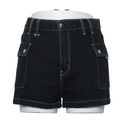 Jeansshorts (Svart) från TW Bomull