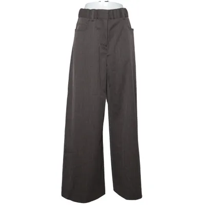 Palazzobyxor (Brun) från COS Elastan, Polyester, Viskos, Ull