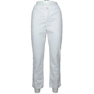 Chinos (White) from Re-HasH Cotton, Elastane, Lyocell