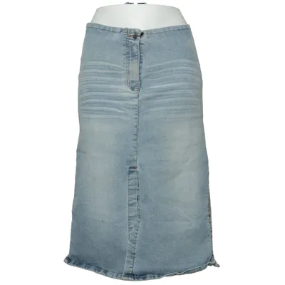 Jeanskjol (Blå) från IDPDT Bomull, Elastan