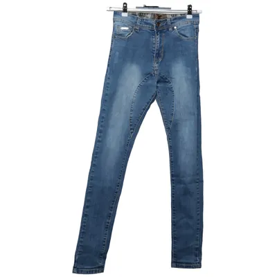 Spijkerbroek (Blauw) van Daysie Katoen, Elastaan