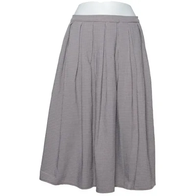 Skirt (Brown, Black, White) from Banned Retro Elastane, Polyester, Viscose