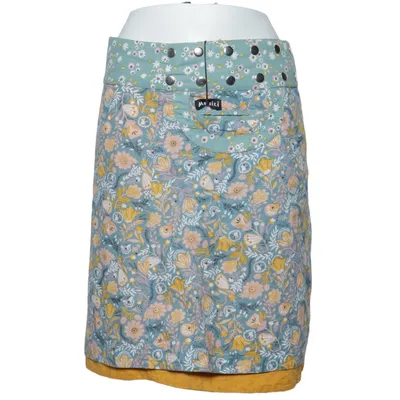 Jupe portefeuille (Bleu, Jaune, Multicolore) de Moshiki Coton