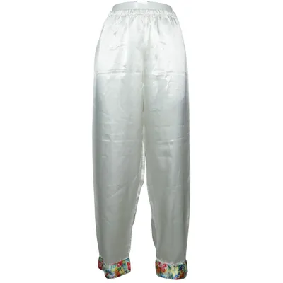Pyjamasbukser (Hvid, Flerfarvet) fra Exclusif