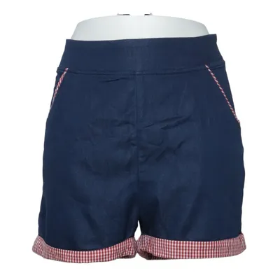 Short en jean (Bleu, Rouge, Blanc) de Banned Apparel Coton, Élasthane, Polyester