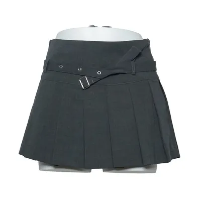Skirt (Gray) from Zara Elastane, Polyester, Viscose