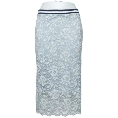 Skirt (Blue) from Ganni Elastane, Polyamide, Polyester, Viscose