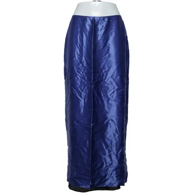 Maxi skirt (Blue) from Alberta Ferretti
