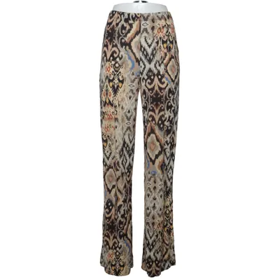 Pantalon patte d'éléphant (Beige, Noir, Multicolore) de Evelin Brandt Élasthane, Viscose
