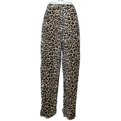 Palazzo broek (Beige, Zwart) van Topshop Linnen, Polyester, Viscose