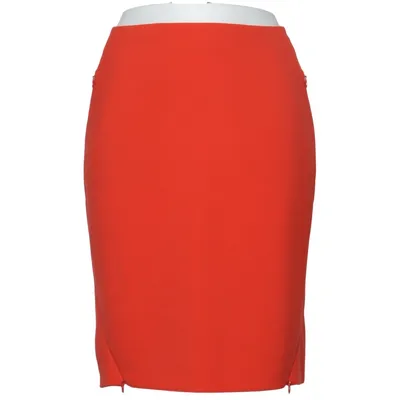 Skirt (Red) from Strenesse Blue Cotton, Elastane, Polyester, Viscose