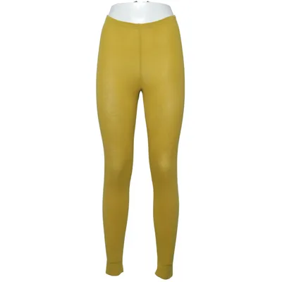Leggings (Gul) från Living Crafts Elastan, Ekologisk bomull