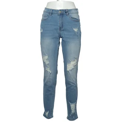 Jean (Bleu) de Jeans Coton, Élasthane, Polyester