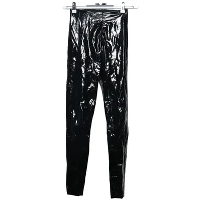 Vinyl pants (Black) from Commando Elastane, Polyamide, Polyurethane, Viscose