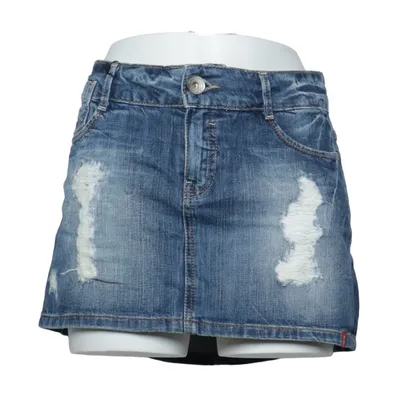 Jeansnederdel (Blå) fra EDC by ESPRIT