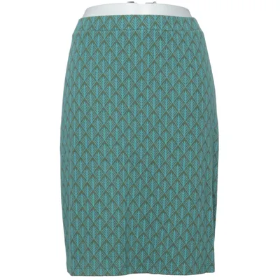 Kjol (Grön, Blå) från Wow To Go Bomull, Elastan, Polyester