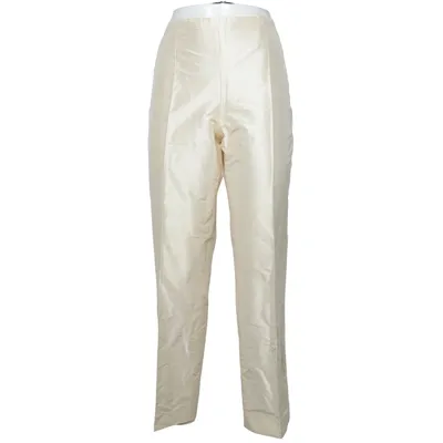 Pants (White) from Elégance Silk