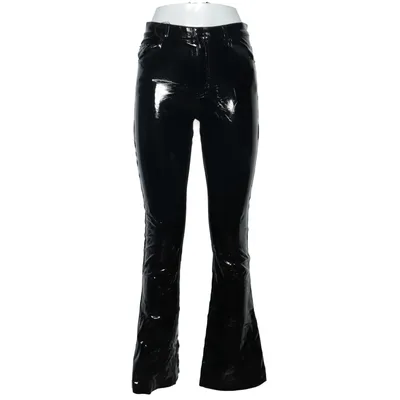 Lackhose (Schwarz) von The Kooples Baumwolle, Elasthan, Viskose