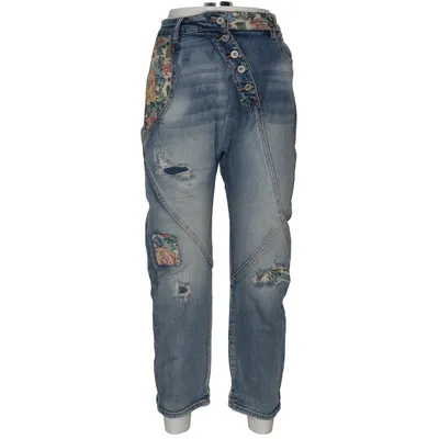 Jean (Bleu, Multicolore) de Sexy Woman Coton, Élasthane, Polyester, Viscose