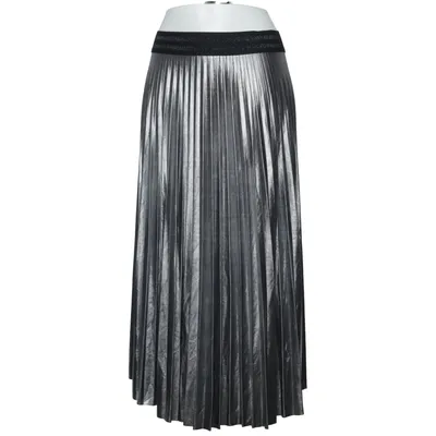 Nederdel (Sølv, Sort) fra ONLY Carmakoma Elastan, Polyester