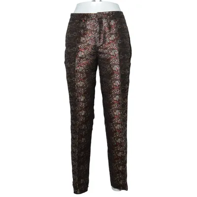 Pants (Brown, Multicolored) from Zara Basic Polyester