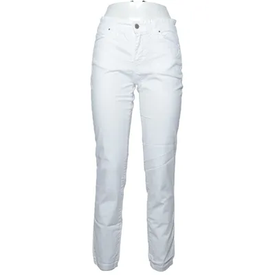 Jean (Blanc) de Risskio Coton, Élasthane
