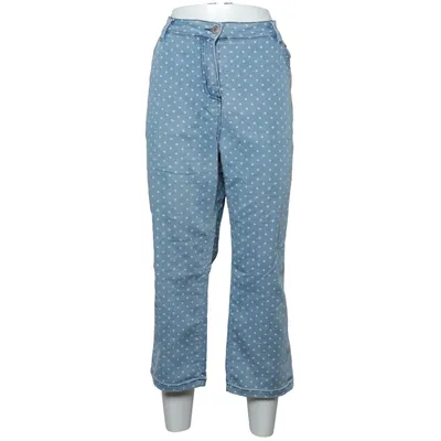 Jeans (Blue, White) from Couchel Cotton, Elastane, Polyester