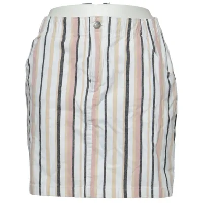Skirt (White, Multicolored) from Hollister Cotton, Elastane