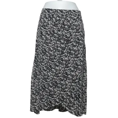 Långkjol (Svart, Vit) från Anytime Polyester