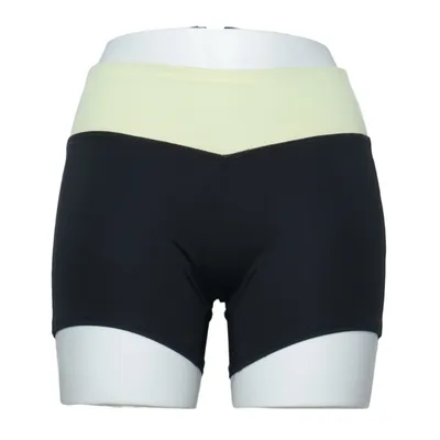 Short de compression (Noir, Jaune) de Hollister Élasthane, Polyester