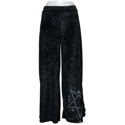 Palazzohose (Schwarz) von Outer Vision Elasthan, Polyester