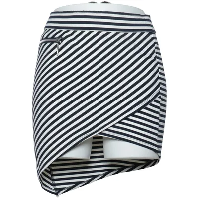 Nederdel (Sort, Hvid) fra Gate Woman Elastan, Nylon, Viscose